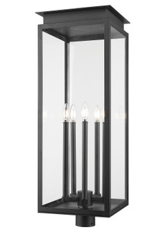 Nova Five Light Outdoor Post Mount Fixture in Black (224|5018PHXLRBK)