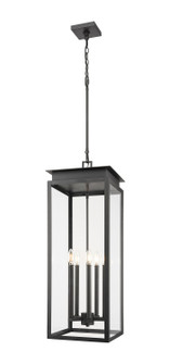 Nova Five Light Outdoor Chain Mount Ceiling Fixture in Black (224|5018CHXLBK)
