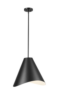 Aria One Light Pendant in Matte Black (224|1952P18MB)