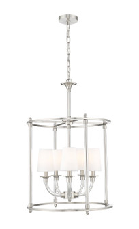 Katerina Five Light Chandelier in Brushed Nickel (224|19505CBN)