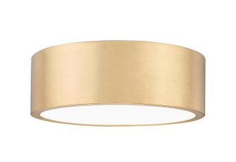 Coronado LED Flush Mount in Modern Gold (224|1017F12MGLDLED)