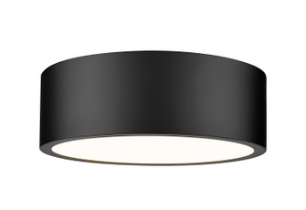 Coronado LED Flush Mount in Matte Black (224|1017F12MBLED)