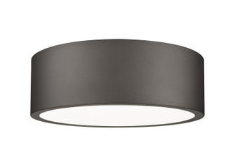 Coronado LED Flush Mount in Bronze (224|1017F12BRZLED)