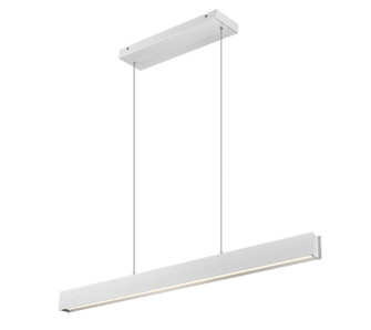 Hudson LED Linear Chandelier in Brushed Nickel (224|101645LBNLED)