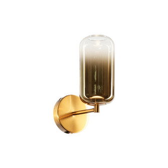 Refrax One Light Wall Sconce in Aged Gold Brass (423|W37411AGAG)