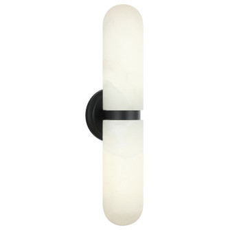 Capsula Two Light Wall Sconce in Matte Black (423|S01912MB)