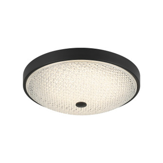 Bella One Light Flush Mount in Matte Black (423|M19312MB)