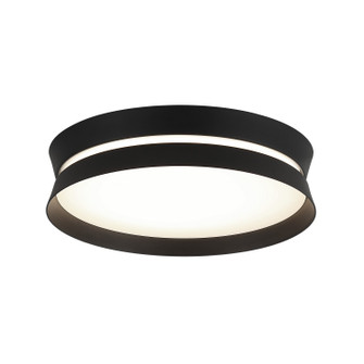 Greyson One Light Flush Mount in Matte Black (423|M18812MB)