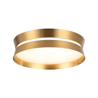 Greyson One Light Flush Mount in Aged Gold Brass (423|M18812AG)