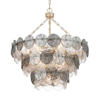 Cascada 11 Light Pendant in Aegean Silver (62|600727AGSSPG)
