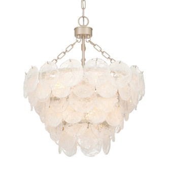 Cascada Eight Light Pendant in Aegean Silver (62|600720AGSCCG)