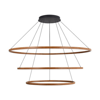 Veritas LED Chandelier in Walnut (62|5460715947WA)