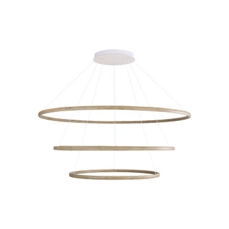 Veritas LED Chandelier in Driftwood (62|5460594735DW)