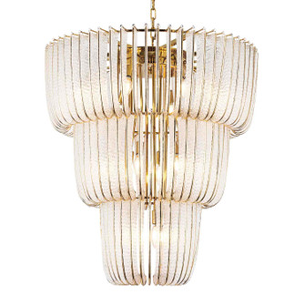 Shahi 17 Light Chandelier in Titanium Gold (62|428517TG)