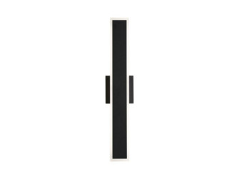 Obsidian LED Outdoor Wall Sconce in Sand Black (62|4072OWL24SNB)