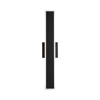 Obsidian LED Outdoor Wall Sconce in Sand Black (62|4072OWL24SNB)