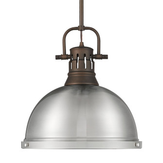 Duncan One Light Pendant in Rubbed Bronze (62|3604LRBZPW)