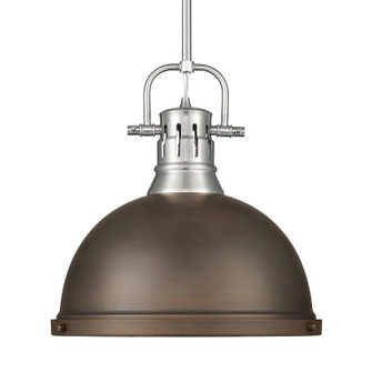 Duncan One Light Pendant in Pewter (62|3604LPWRBZ)
