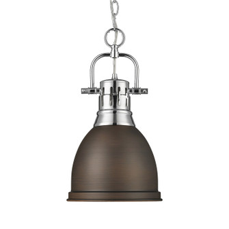 Duncan One Light Pendant in Chrome (62|3602SCHRBZ)