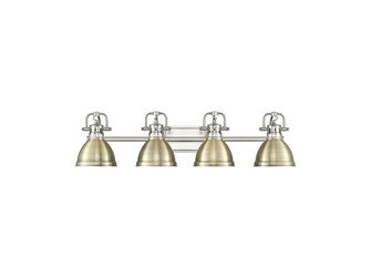 Duncan Four Light Vanity in Pewter (62|3602BA4PWAB)