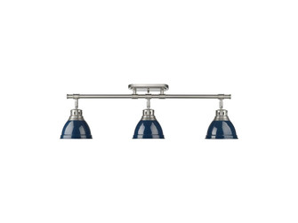 Duncan Three Light Semi-Flush Mount in Pewter (62|36023SFPWNVY)