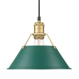 Orwell One Light Pendant in Brushed Champagne Brass (62|3306MBCBGN)
