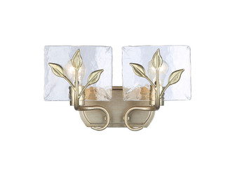 Calla Two Light Vanity in White Gold (62|3160BA2WGHWG)