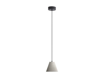 Clarus LED Pendant in Grey Cement (62|24198GCT)