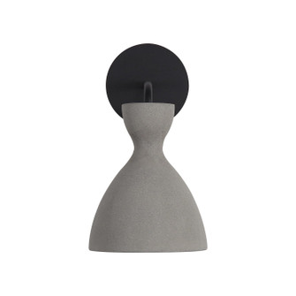 Aethera LED Outdoor Wall Sconce in Matte Black (62|2173OWLGCT)