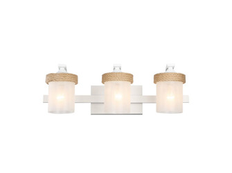 Chatham Three Light Vanity Light in Natural White (62|1048BA3NWTCS)