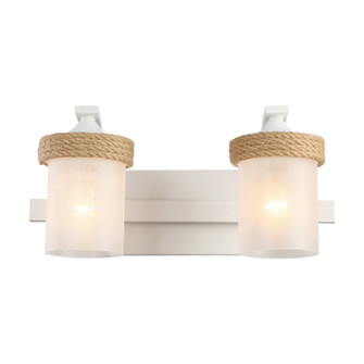 Chatham Two Light Vanity in Natural White (62|1048BA2NWTCS)
