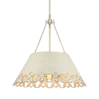 Eloise Five Light Pendant in Antique Ivory (62|08835PAI)