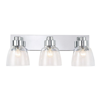 Remy Three Light Vanity in Chrome (62|0314BA3CHCLR)