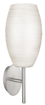 Batista 1 One Light Wall Sconce in Matte Nickel (217|88956A)