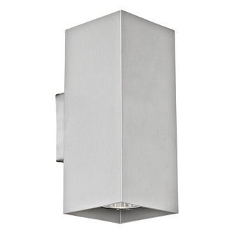 Madras Two Light Wall Sconce in Aluminum (217|87019A)