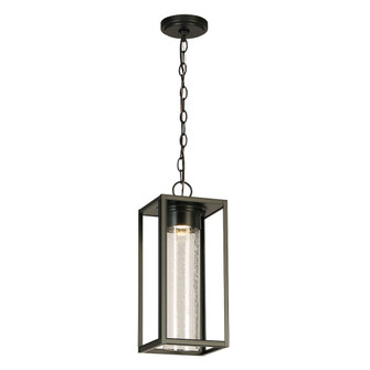 Walker Hill LED Outdoor Pendant in Matte Black (217|204708A)