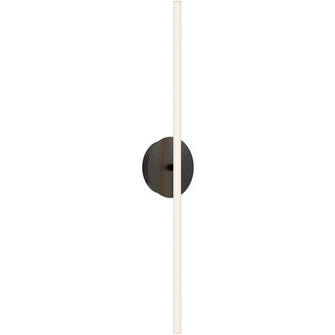 Lanky LED Wall Sconce in Black (34|WS9952735BK)