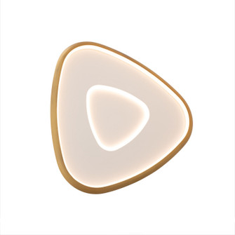 Mandala LED Wall Sconce in Aged Brass (34|WS3152430AB)