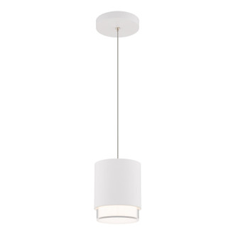 Cloak LED Pendant in White (34|PD5850630WT)