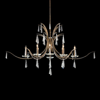 Tinsley Eight Light Chandelier in French Gold (53|S3050826R)