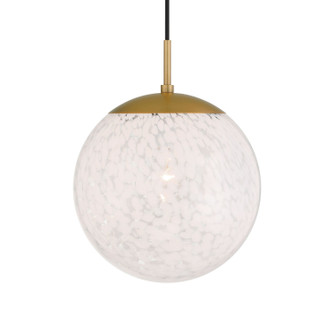 Langford One Light Pendant in Legacy Brass (7|2636732)