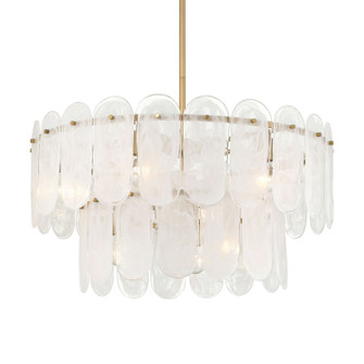Oldmill Nine Light Pendant in Legacy Brass (7|2599732)