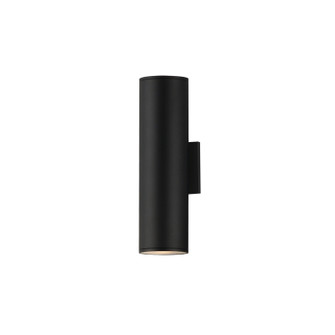 Stout LED Outdoor Wall Sconce in Black (16|86216BK)