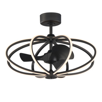 Solstice LED Fandelight in Black (16|61005BK)