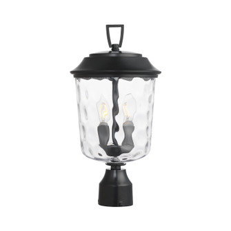 Prescott Two Light Post Lantern in Dark Bronze (16|34219WGDBZ)