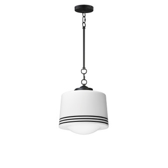 Eureka One Light Pendant in Black (16|21532WTBK)