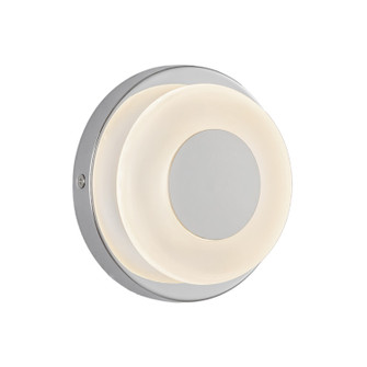 Stephord LED Wall Sconce in Chrome/Frosted Glass (347|WS97204CHFR)