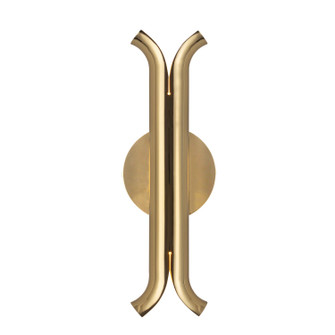 Husk LED Wall Sconce in Metallic Brass (347|WS89714MRB)