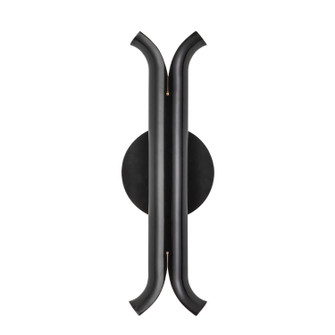 Husk LED Wall Sconce in Glossy Black (347|WS89714GBK)