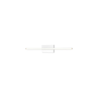 Vega Minor LED Wall Sconce in White (347|WS18224WHUNV)